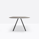 Table design Arki-table, noir, Pedrali, H74xL300xl120