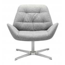 809, fauteuil Thonet design, chic et confortable, gris