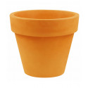Pot Maceta diamètre 80 x hauteur 69 cm, simple paroi, Vondom orange