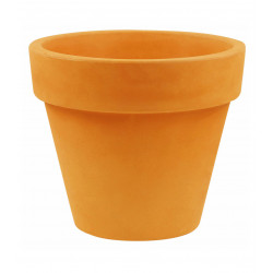 Pot Maceta diamètre 120 x hauteur 104 cm, simple paroi, Vondom orange