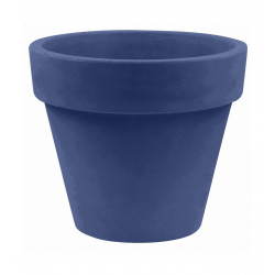 Pot Maceta diamètre 120 x hauteur 104 cm, simple paroi, Vondom bleu marine