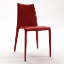 Chaise design Miss, Midj rouge